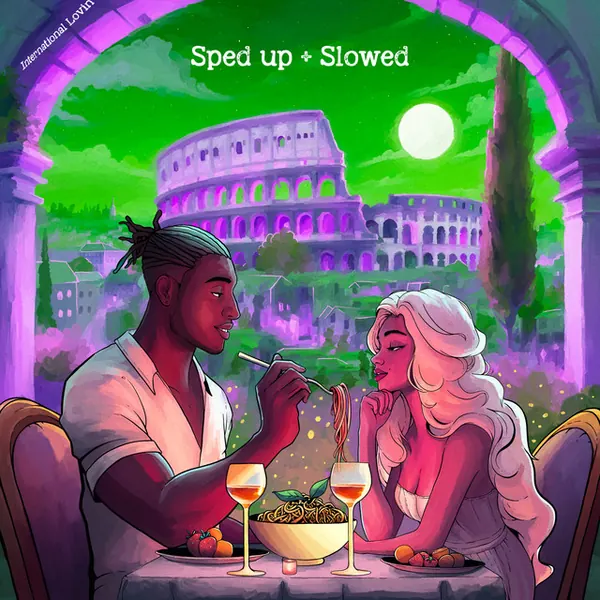 International Lovin (Sped Up + Slowed) cover art